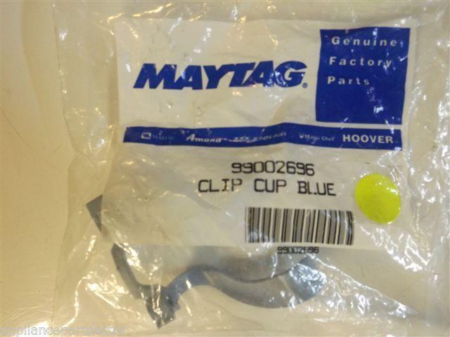 Maytag Jenn Air Dishwasher 99002696 Clip, Cup (blue) NEW IN BOX Maytag Jenn Air Dishwasher 99002696 Clip, Cup (blue) NEW IN BOX
